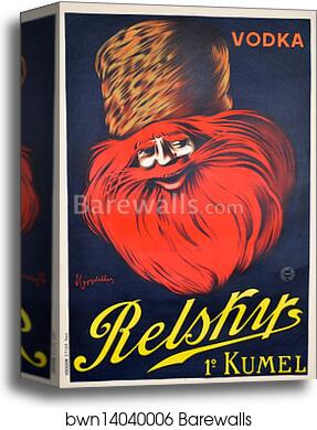 Vodka Relsky by Leonetto Cappiello, Canvas Print
