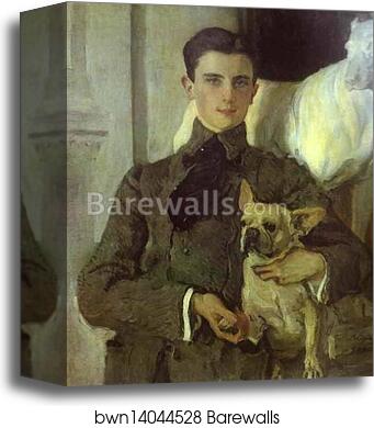 Portrait of Count Felix Sumarokov-Elstone, later Prince Yusupov by Valentin Serov, Canvas Print