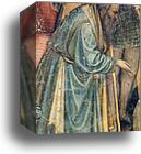 The Beheading of St. George. Detail by Altichiero Da Zevio, Canvas Print