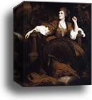 Sarah Siddons as the Tragic Muse by Sir Joshua Reynolds, Canvas Print
