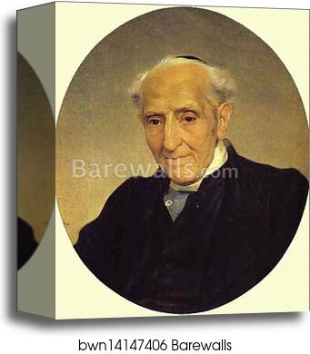 Portrait of Archbishop Giuseppe Capecalatro by Karl Brulloff, Canvas Print Portrait of Archbishop Giuseppe Capecalatro by Karl Brulloff, Canvas Print