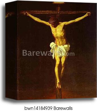 Crucifixion by Francisco De Zurbarán, Canvas Print