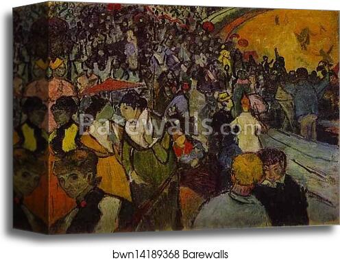 The Arena at Arles by Vincent Van Gogh, Canvas Print