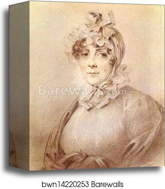 Portrait of Princess Scherbatova by Alexander Molinari, Canvas Print