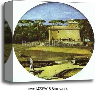 Le Casin de Raphael by Jean-Auguste-Dominique Ingres, Canvas Print