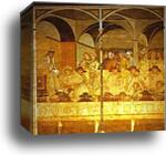 St. Louis of Toulouse Bids Farewell to Boniface VIII by Ambrogio Lorenzetti, Canvas Print