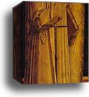 St. James of the Marche with Two Kneeling Donors by Carlo Crivelli, Canvas Print