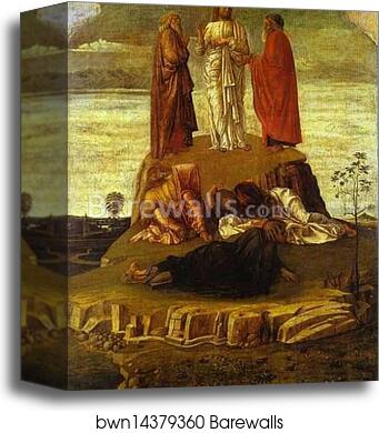 Transfiguration by Giovanni Bellini, Canvas Print