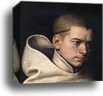 Portrait of a Monk. Detail by Sofonisba Anguissola, Canvas Print