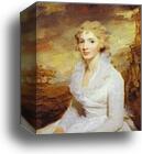 Portrait of Miss Eleanor Urquhart by Sir Henry Raeburn, Canvas Print