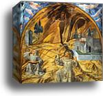 Stigmatization of St. Francis by Benozzo Gozzoli, Canvas Print
