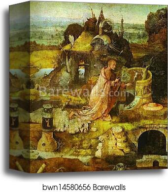 St. Jerome by Hieronymus Bosch, Canvas Print