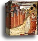 The Departure of St. Jerome from Antioch by Benozzo Gozzoli, Canvas Print