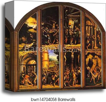 The Passion of Christ by Hans Holbein The Younger, Canvas Print