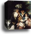 Lady Smith and Children by Sir Joshua Reynolds, Canvas Print