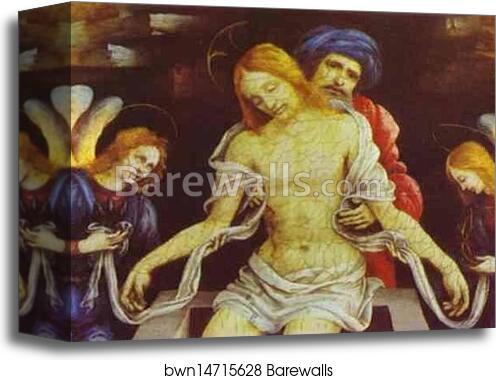 Pieta by Filippino Lippi, Canvas Print