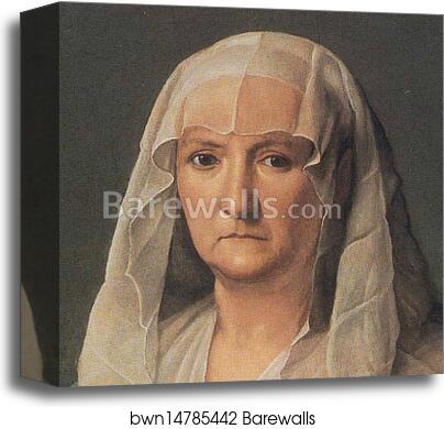 Portrait of Maria Salviati. Detail by Agnolo Bronzino, Canvas Print