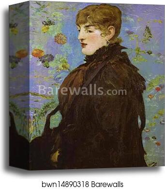 Autumn (Méry Laurent) by Edouard Manet, Canvas Print