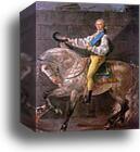 Portrait of Count Stanislas Potocki by Jacques-Louis David, Canvas Print