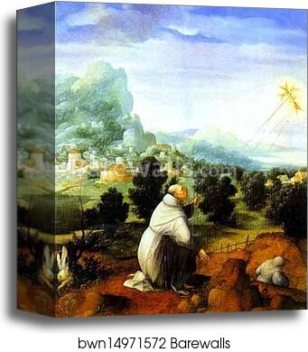 The Stigmata of St. Francis by Jan Van Scorel, Canvas Print