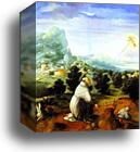 The Stigmata of St. Francis by Jan Van Scorel, Canvas Print