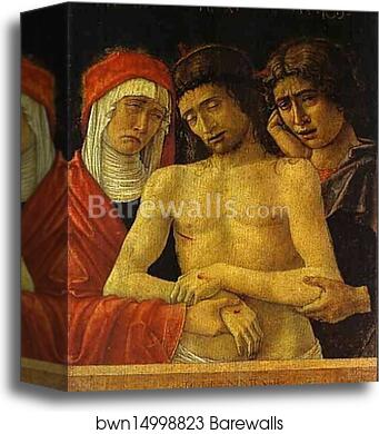 Pietà by Giovanni Bellini, Canvas Print