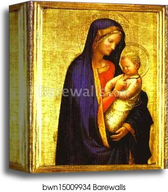 Madonna and Child by Masaccio, Canvas Print