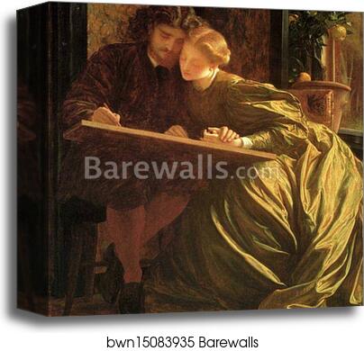 The Painter's Honeymoon by Frederick Leighton, Canvas Print