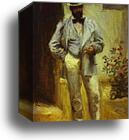 Portrait of Charles Le Cœur by Pierre-Auguste Renoir, Canvas Print