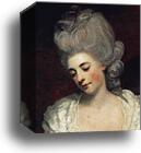 The Ladies Waldegrave. Detail by Sir Joshua Reynolds, Canvas Print