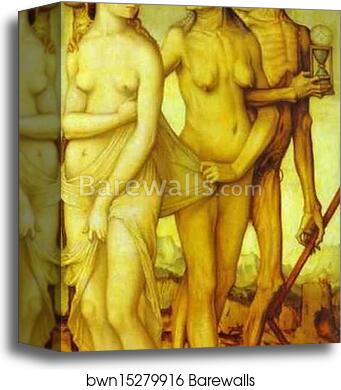 The Three Ages and Death by Hans Baldung, Called Grien, Canvas Print The Three Ages and Death by Hans Baldung, Called Grien, Canvas Print