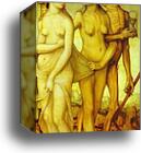 The Three Ages and Death by Hans Baldung, Called Grien, Canvas Print