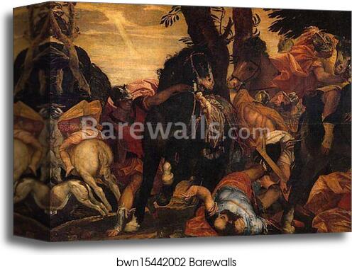 The Conversion of Saul by Paolo Veronese, Canvas Print