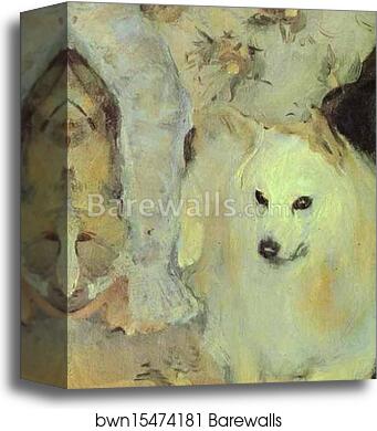 Portrait of Princess Zinaida Yusupova. Detail by Valentin Serov, Canvas Print