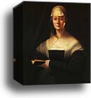 Portrait of Maria Salviati by Jacopo Carrucci, Known As Pontormo, Canvas Print