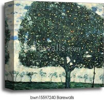Apple Tree II by Gustav Klimt, Canvas Print