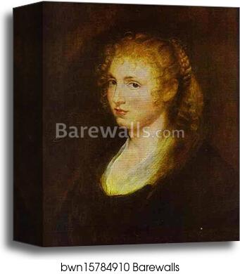 Portrait of a Woman by Peter Paul Rubens, Canvas Print