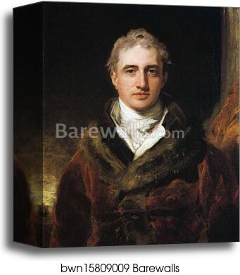 Robert Stewart, Viscount Castlereagh, Later 2nd Marquess of Londonderry (1769-1822) by Sir Thomas Lawrence, Canvas Print Robert Stewart, Viscount Castlereagh, Later 2nd Marquess of Londonderry (1769-1822) by Sir Thomas Lawrence, Canvas Print