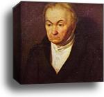 Portrait of P. I. Milyukov by Grigoriy Soroka, Canvas Print