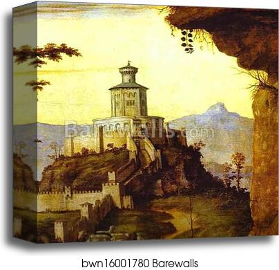 Adoration of the Shepherds. Detail by Giovanni Battista Cima, Called Cima Da Conegliano, Canvas Print