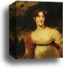 Portrait of Lady Emily Harriet Wellesley-Pole, Later Lady Raglan by Sir Thomas Lawrence, Canvas Print
