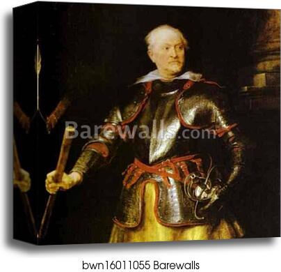 Portrait of a Member of the Balbi Family by Sir Anthony Van Dyck, Canvas Print