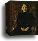 Portrait of Artsybusheva, wife of the Businessman Artsybushev by Mikhail Vrubel, Canvas Print