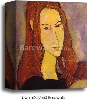 Portrait of a Girl by Amedeo Modigliani, Canvas Print