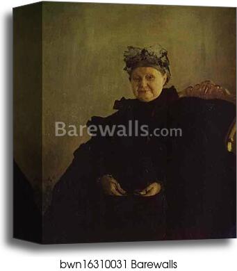 Portrait of Maria Morozova by Valentin Serov, Canvas Print