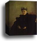 Portrait of Maria Morozova by Valentin Serov, Canvas Print