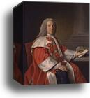 Portrait of Alexander Boswell, Lord Auchinleck by Allan Ramsay, Canvas Print