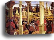 Life of St. Stephen: St. Stephen Disputing by Vittore Carpaccio, Canvas Print