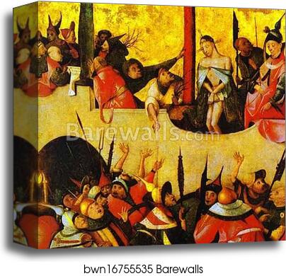 Ecce Homo by Hieronymus Bosch, Canvas Print