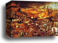 The Triumph of Death by Pieter Bruegel The Elder, Canvas Print